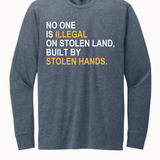 No One Is Illegal On Stolen - Hands Off United