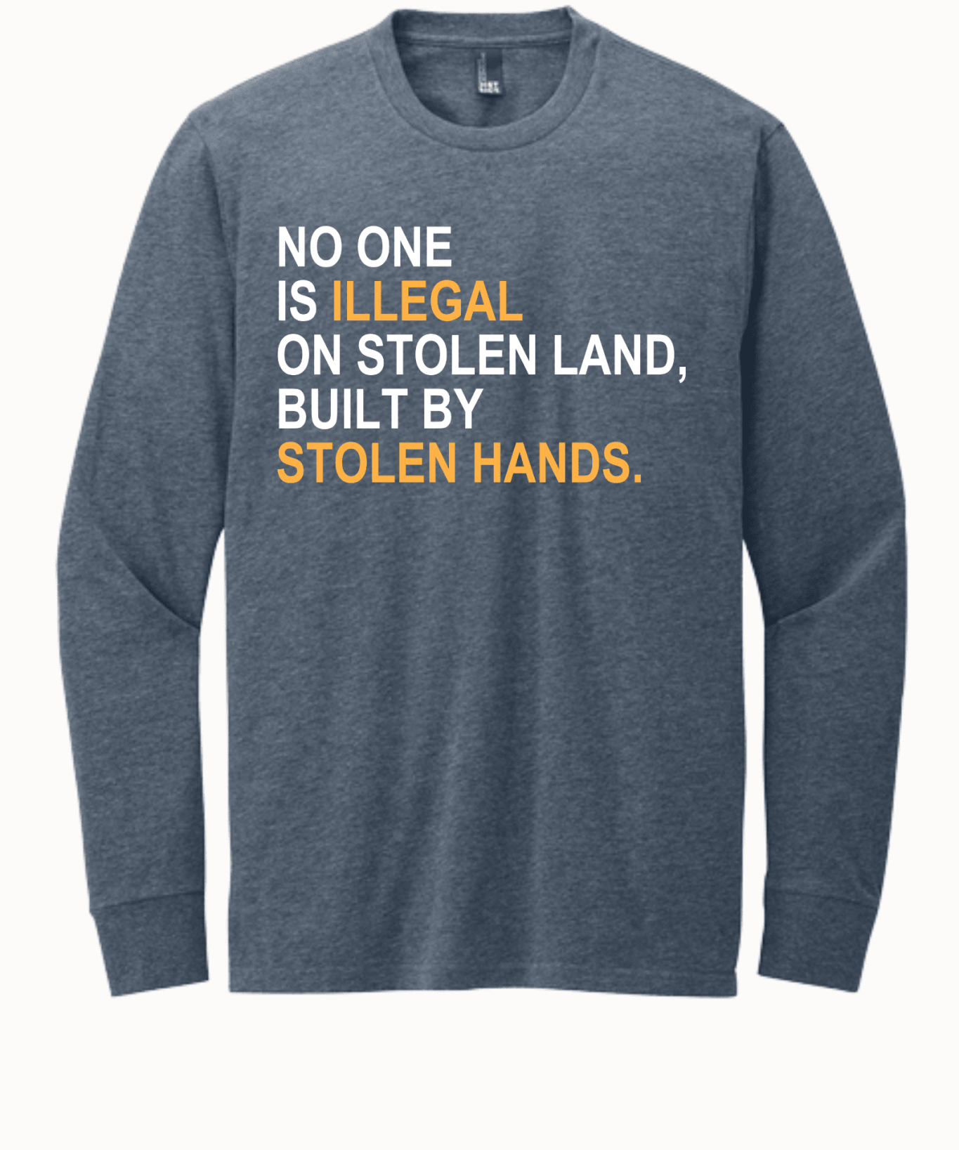 No One Is Illegal On Stolen - Hands Off United