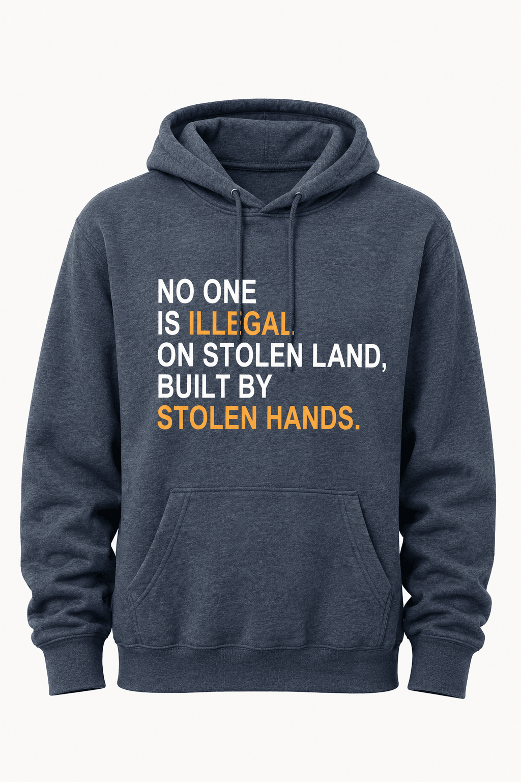 No One Is Illegal On Stolen - Hands Off United