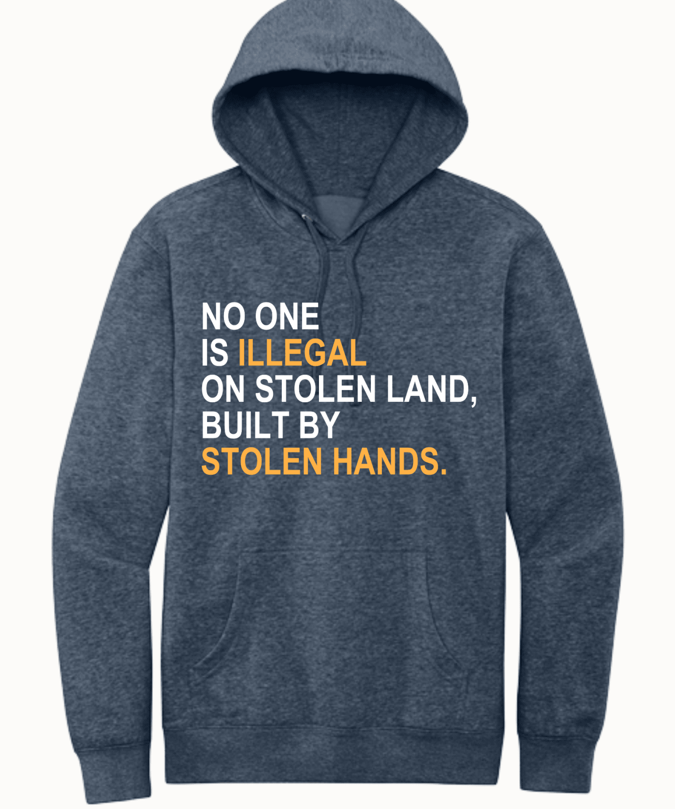 No One Is Illegal On Stolen - Hands Off United