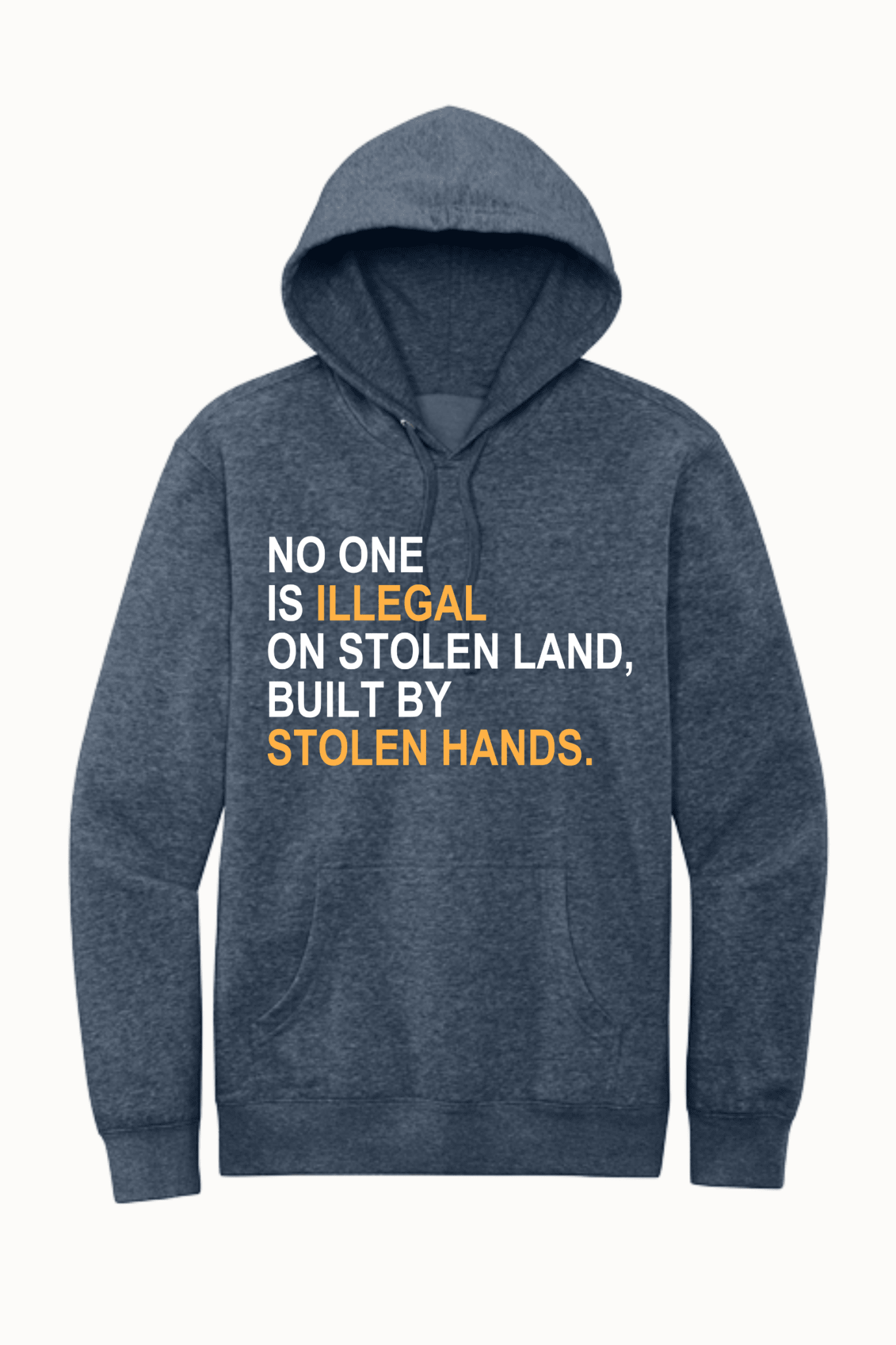 No One Is Illegal On Stolen - Hands Off United