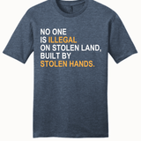 No One Is Illegal On Stolen - Hands Off United