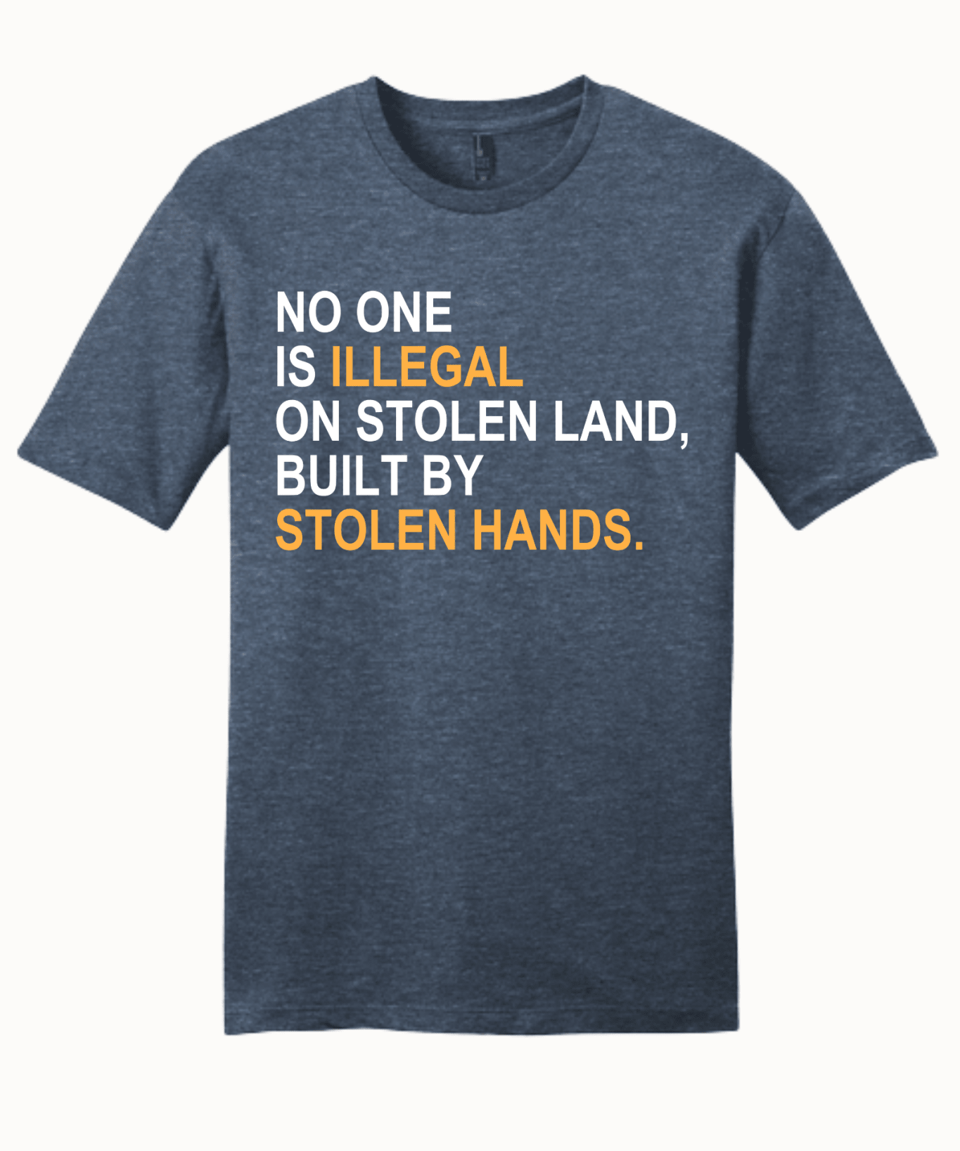 No One Is Illegal On Stolen - Hands Off United