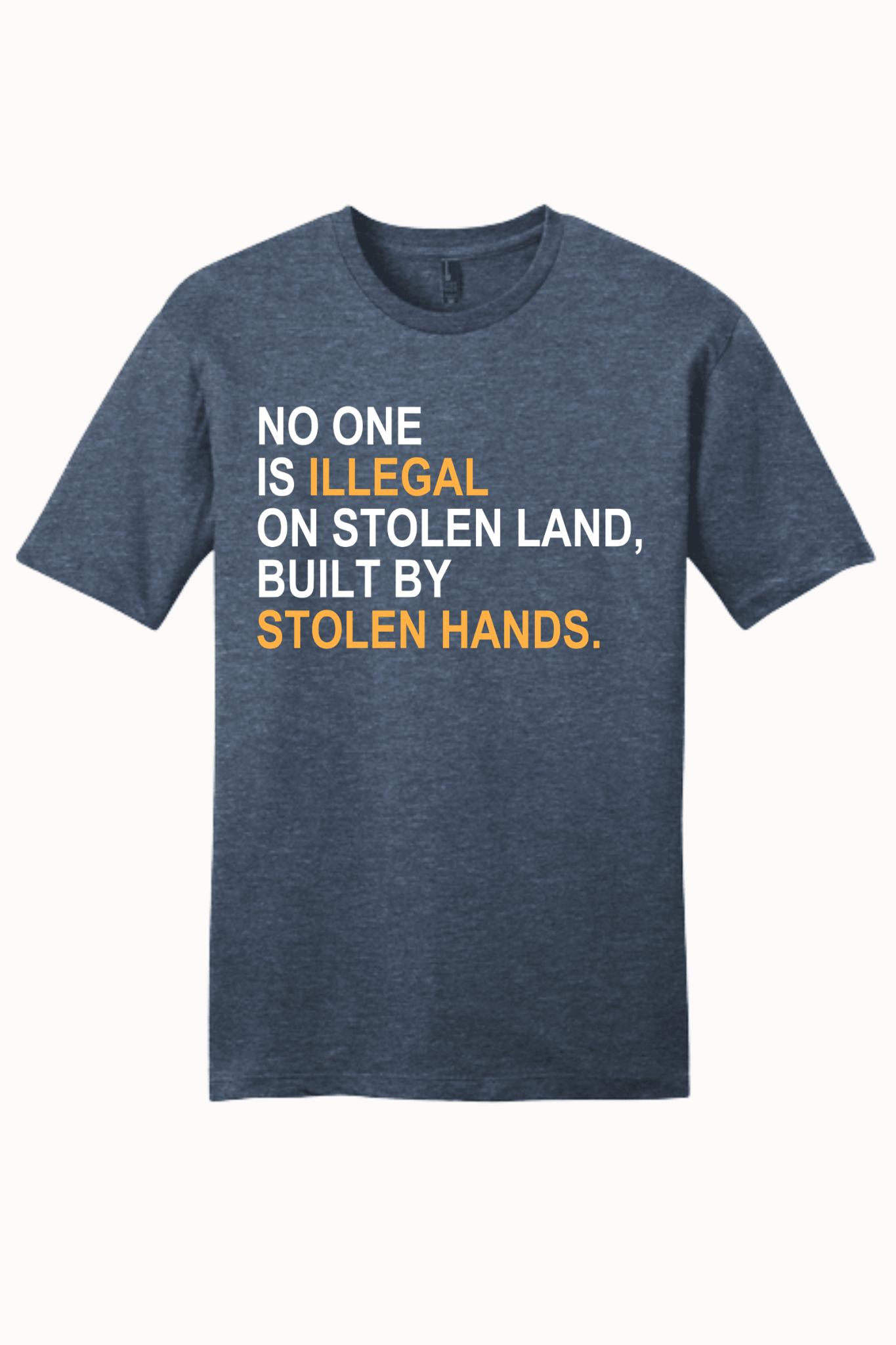 No One Is Illegal On Stolen - Hands Off United