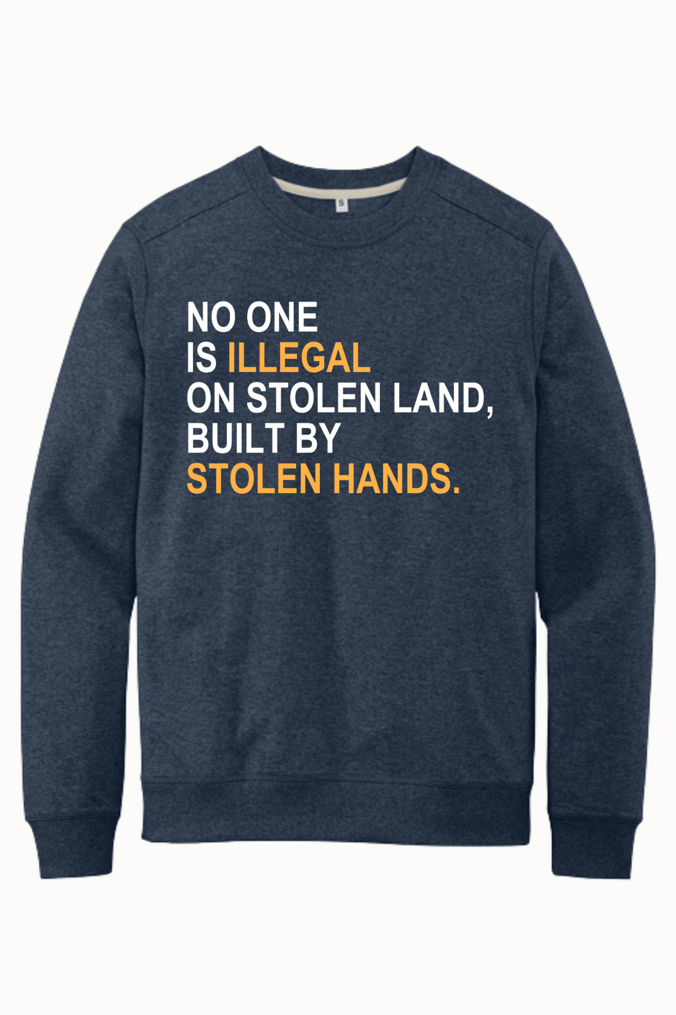 No One Is Illegal On Stolen - Hands Off United