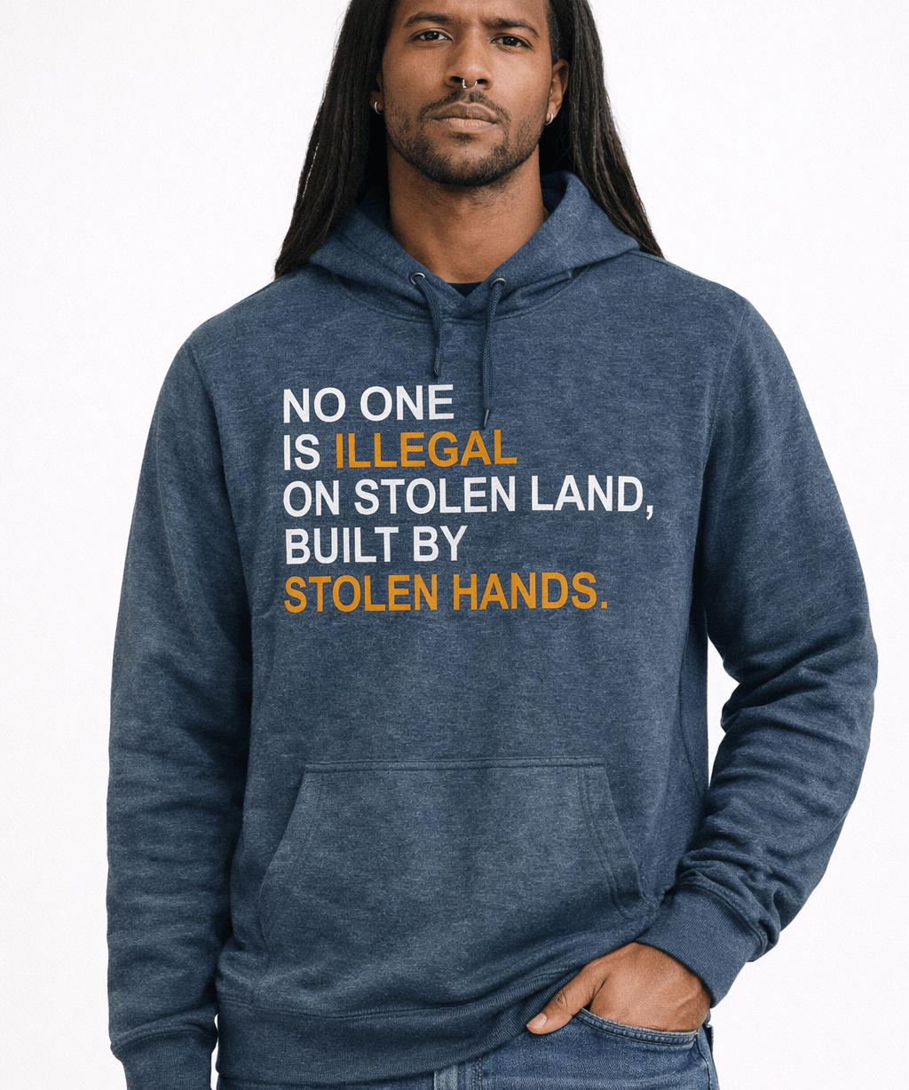 No One Is Illegal On Stolen - Hands Off United