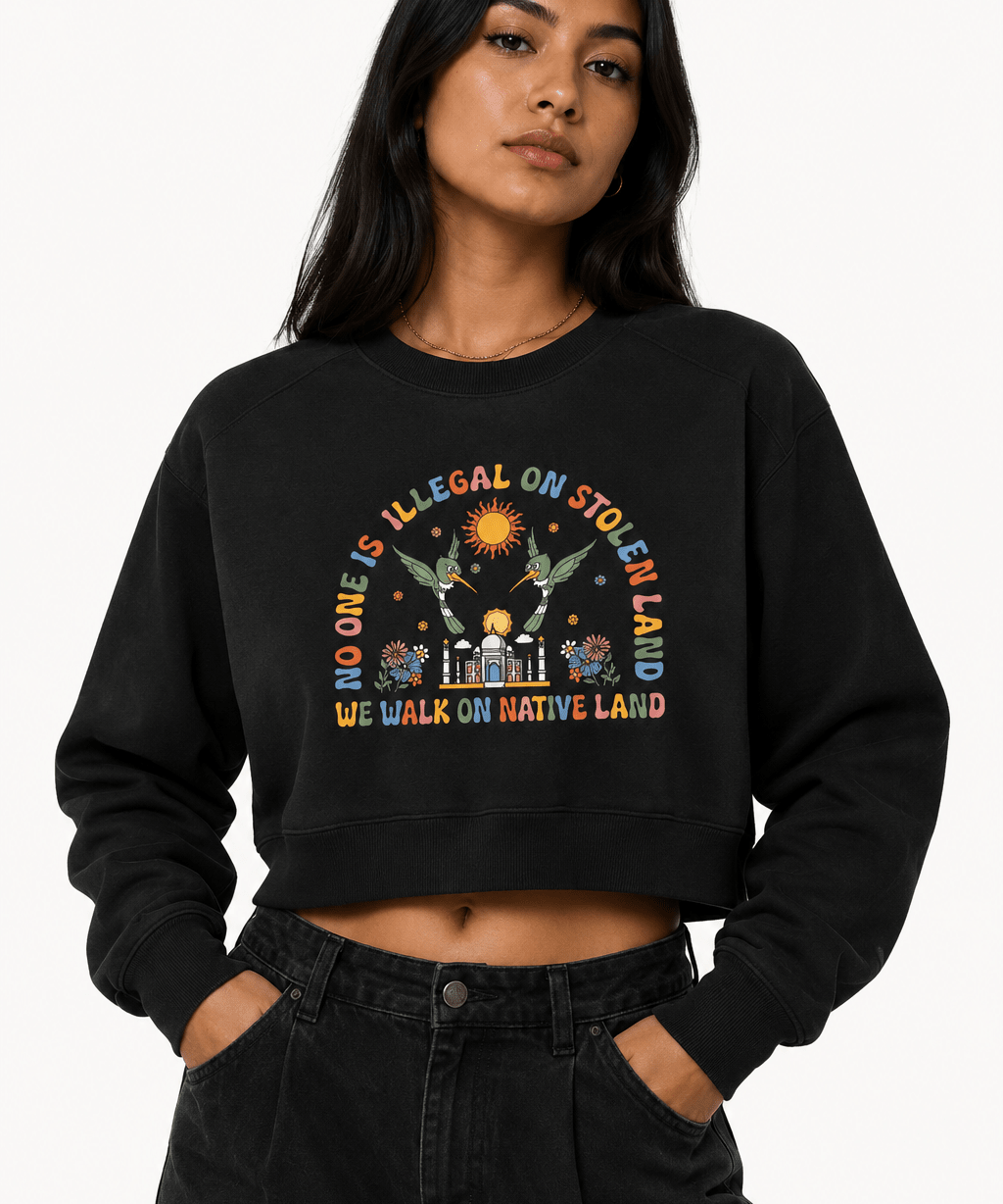 No One Is Illegal On Stolen Land - Hands Off United