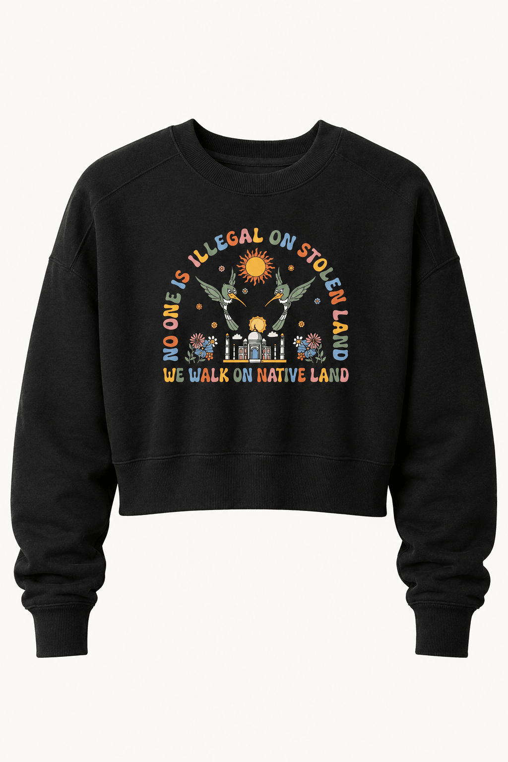 No One Is Illegal On Stolen Land - Hands Off United