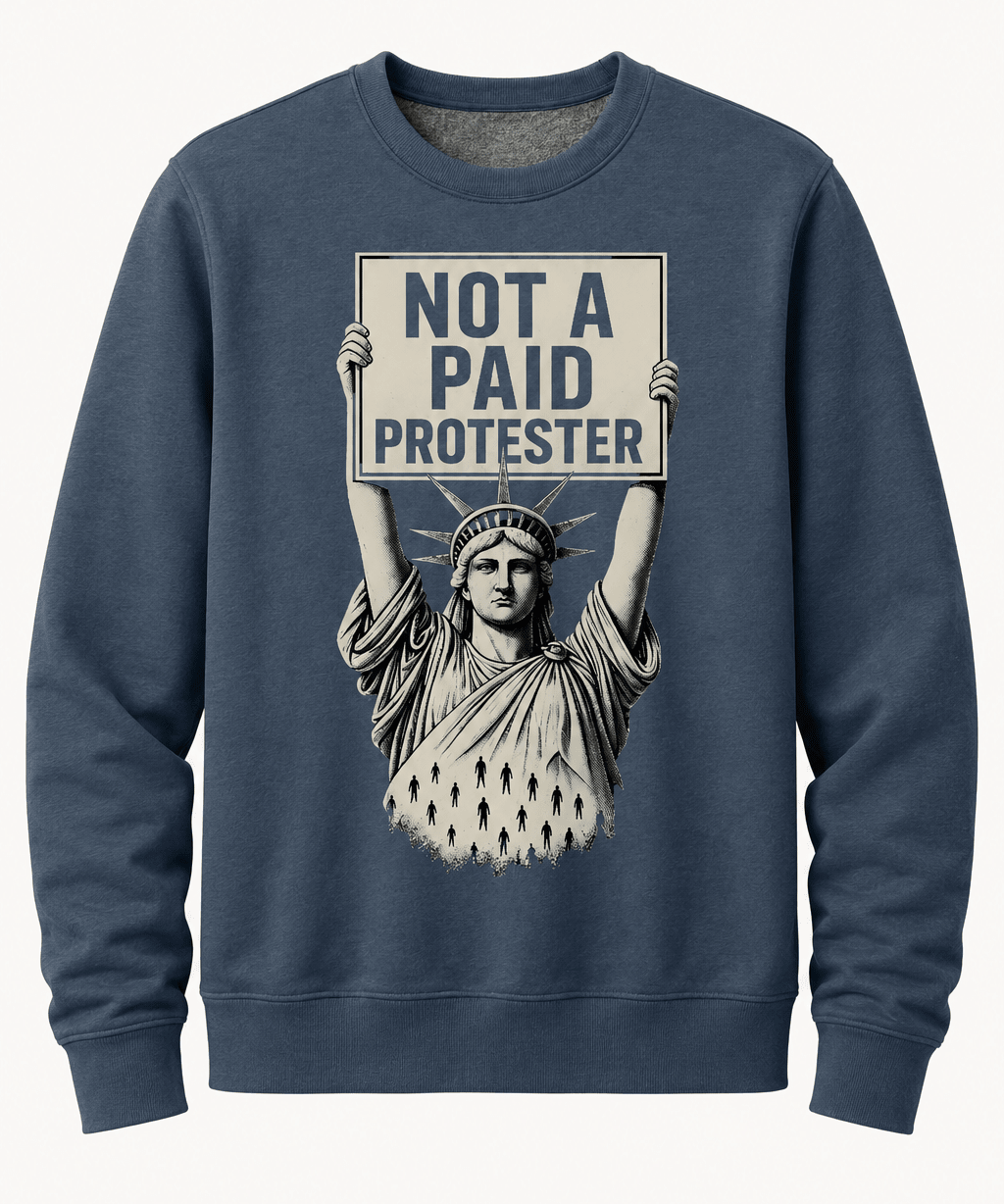 Not Paid Protester - Hands Off United