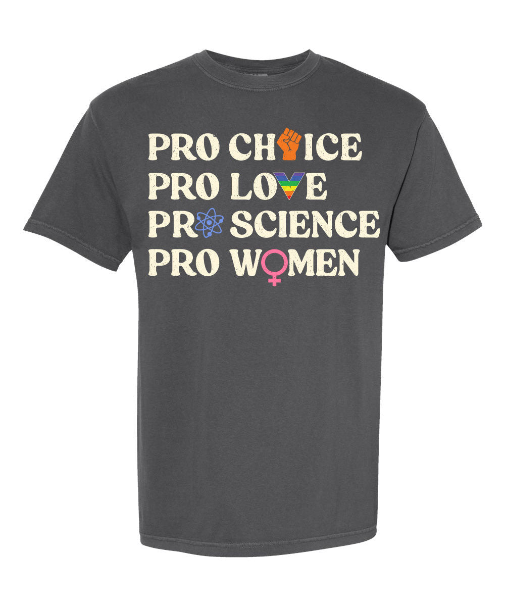 Pro Choice Pro Love Pro Science Pro Women - Hands Off United