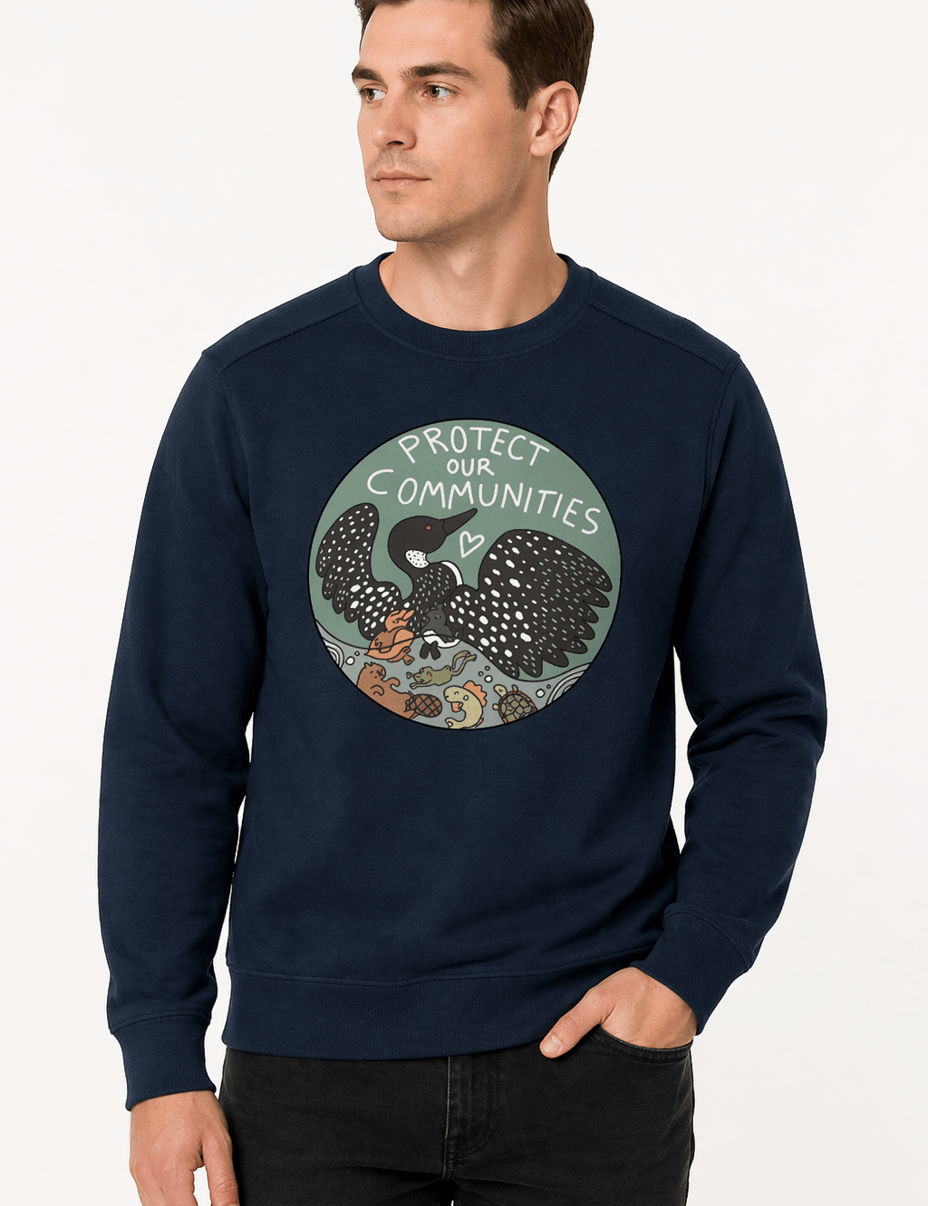 Protect Our Communities Shirt | Community Support Graphic Tee | Unity & Advocacy T-Shirt - Hands Off United