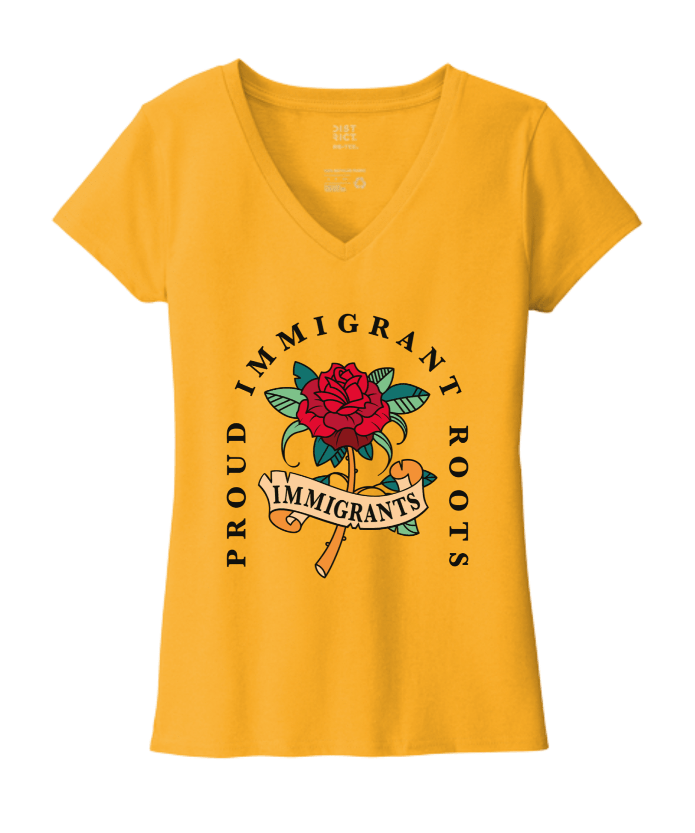 Proud Immigrants Roots - Hands Off United
