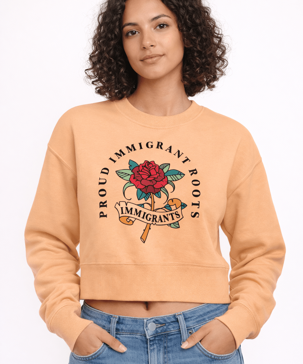 Proud Immigrants Roots - Hands Off United