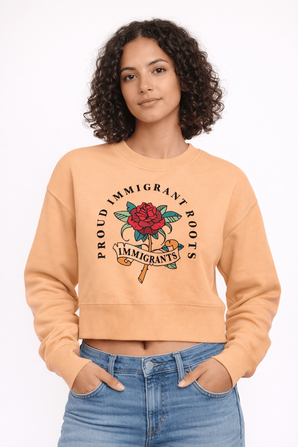 Proud Immigrants Roots - Hands Off United