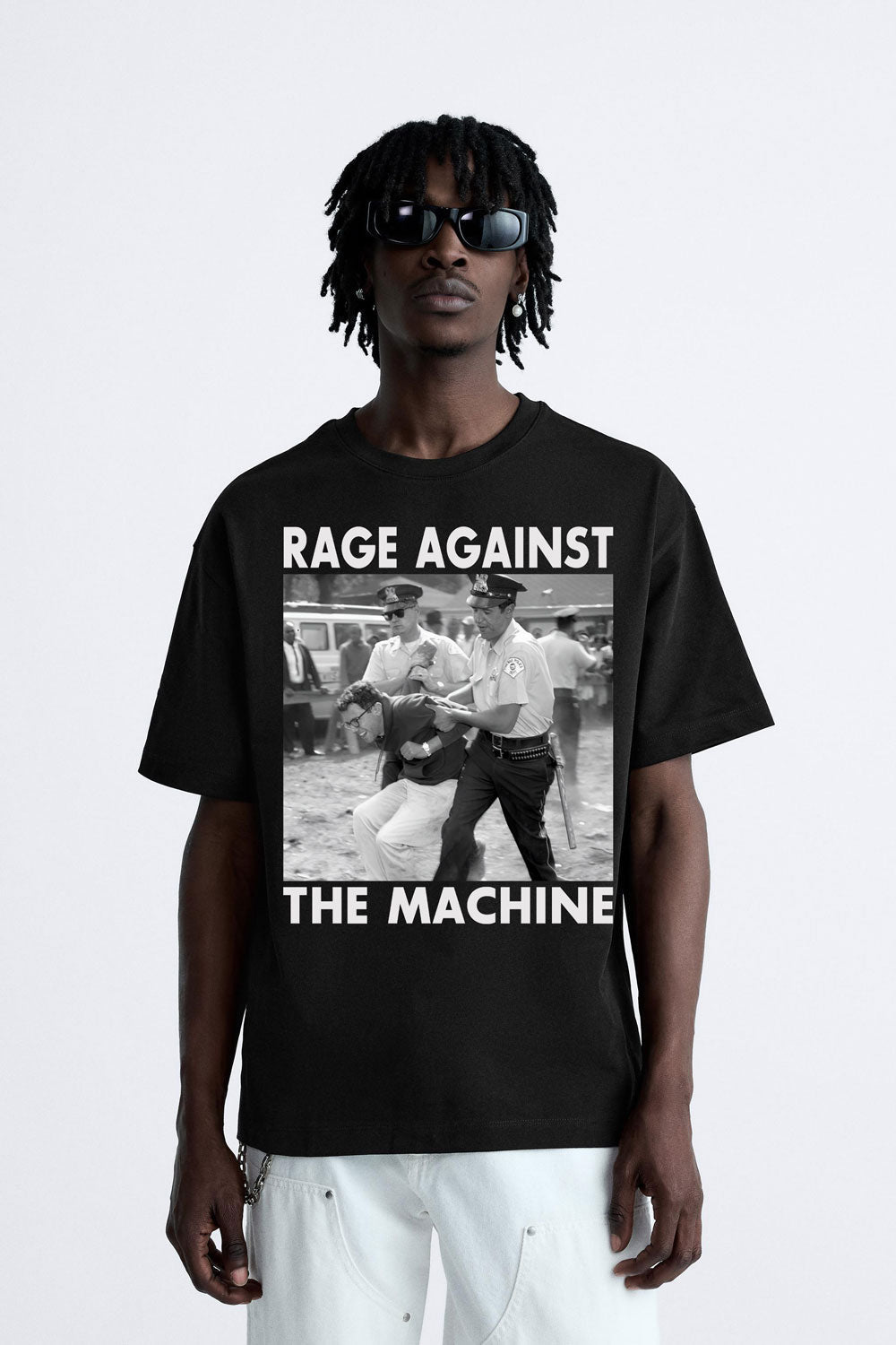 Rage Against The Machine - Bernie Sanders Protest Tee - Hands Off United