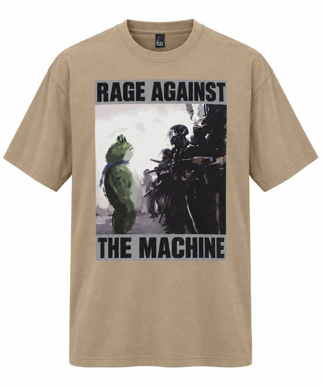 Rage Against The Machine Frog - Hands Off United