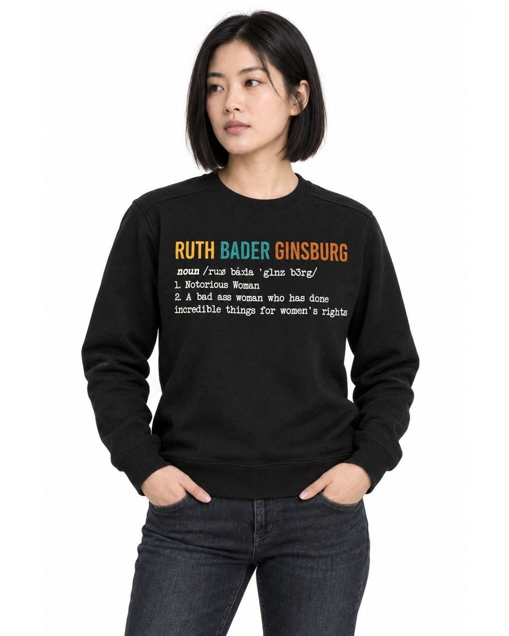 Ruth Bader Ginsburg Definition Notorious Woman - Hands Off United