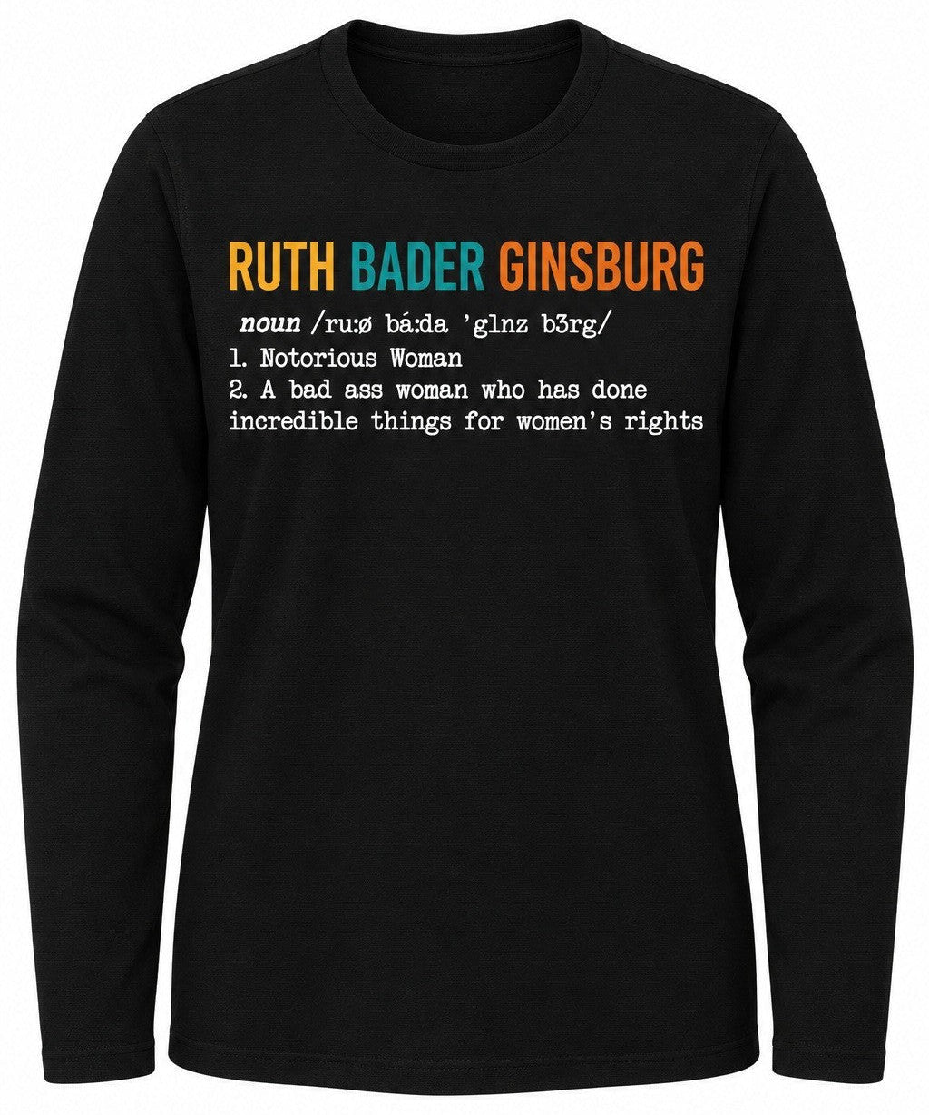 Ruth Bader Ginsburg Definition Notorious Woman - Hands Off United