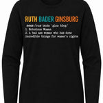 Ruth Bader Ginsburg Definition Notorious Woman - Hands Off United