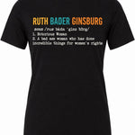 Ruth Bader Ginsburg Definition Notorious Woman - Hands Off United