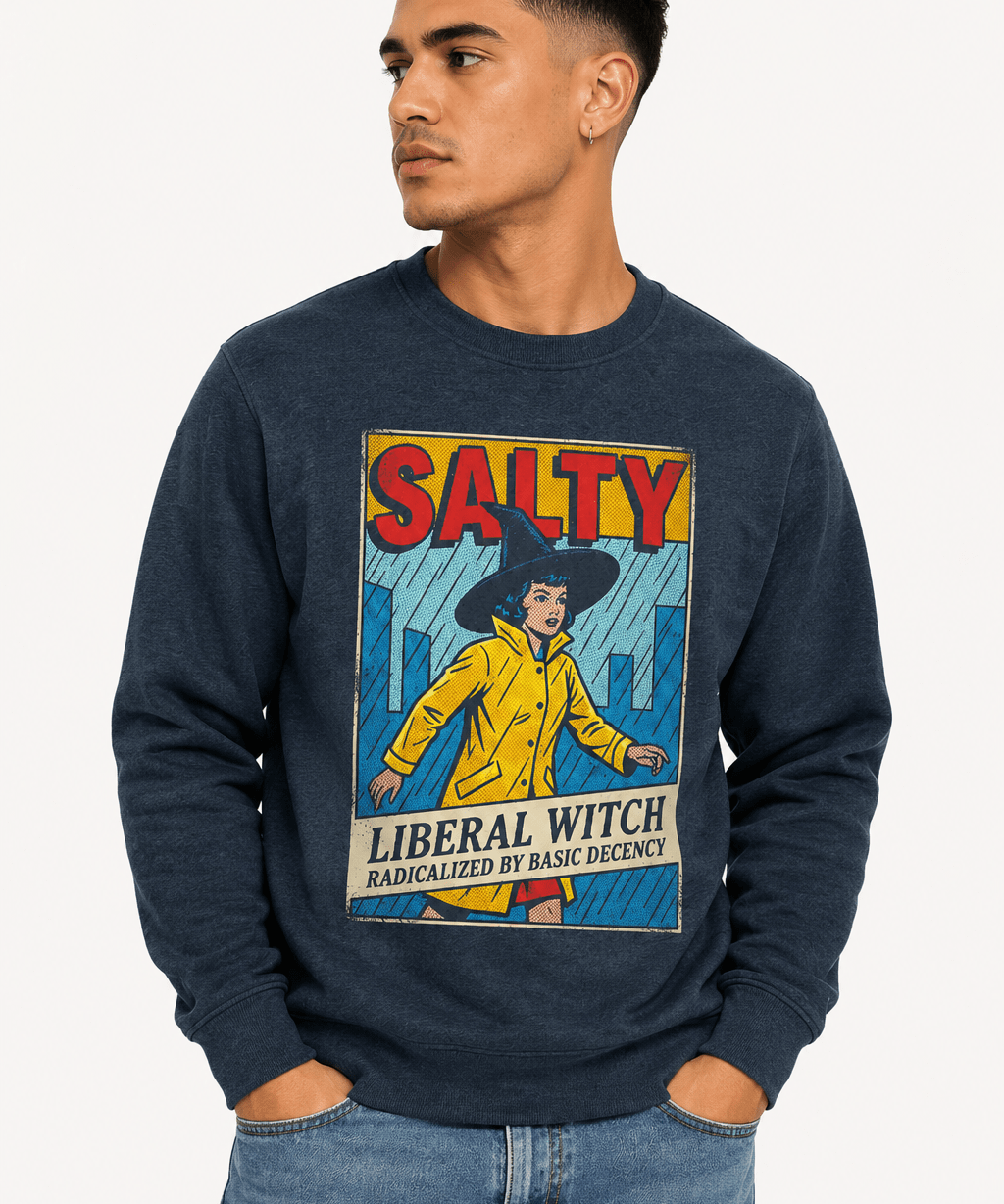 Salty Liberal Witch - Hands Off United