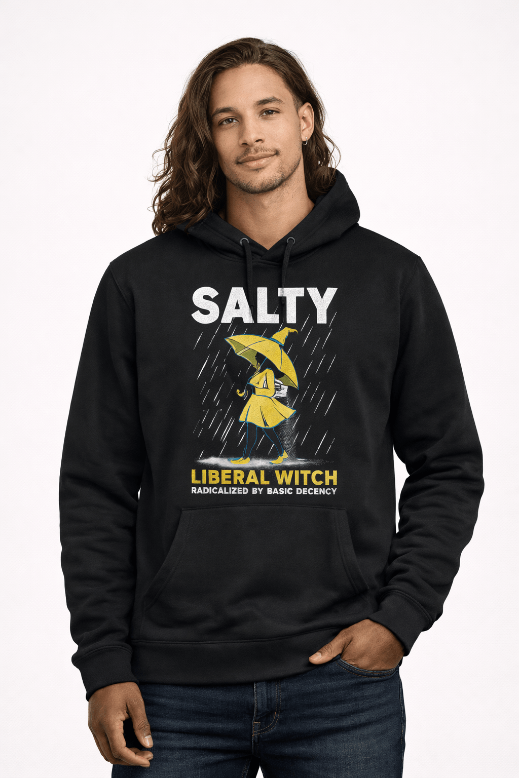 Salty Liberal Witch - Hands Off United
