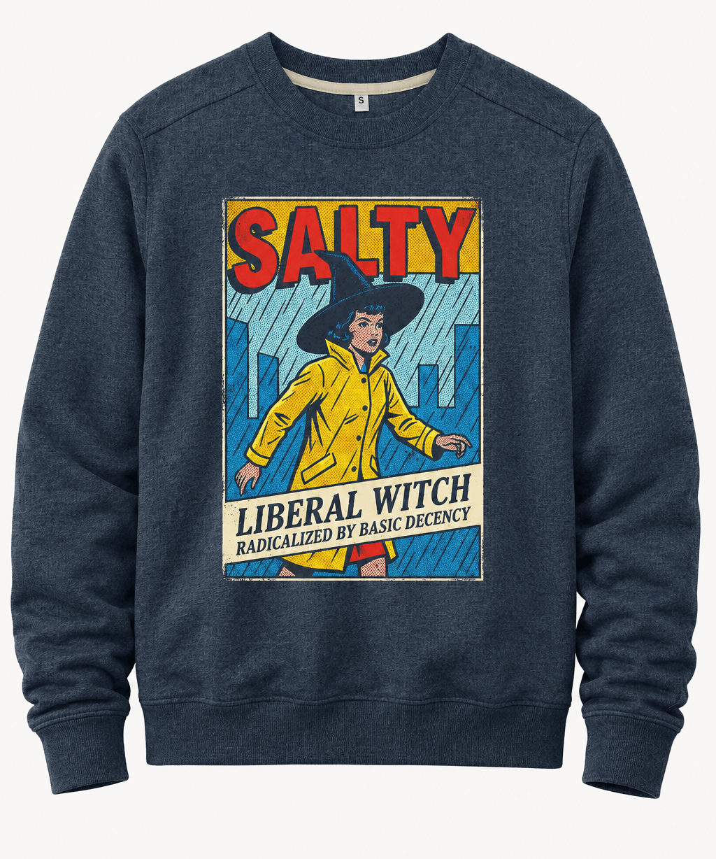 Salty Liberal Witch - Hands Off United