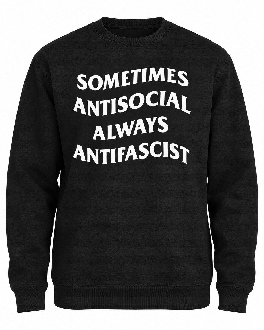 Sometimes Antisocial Always Antifascist - Hands Off United
