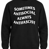 Sometimes Antisocial Always Antifascist - Hands Off United