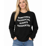 Sometimes Antisocial Always Antifascist - Hands Off United