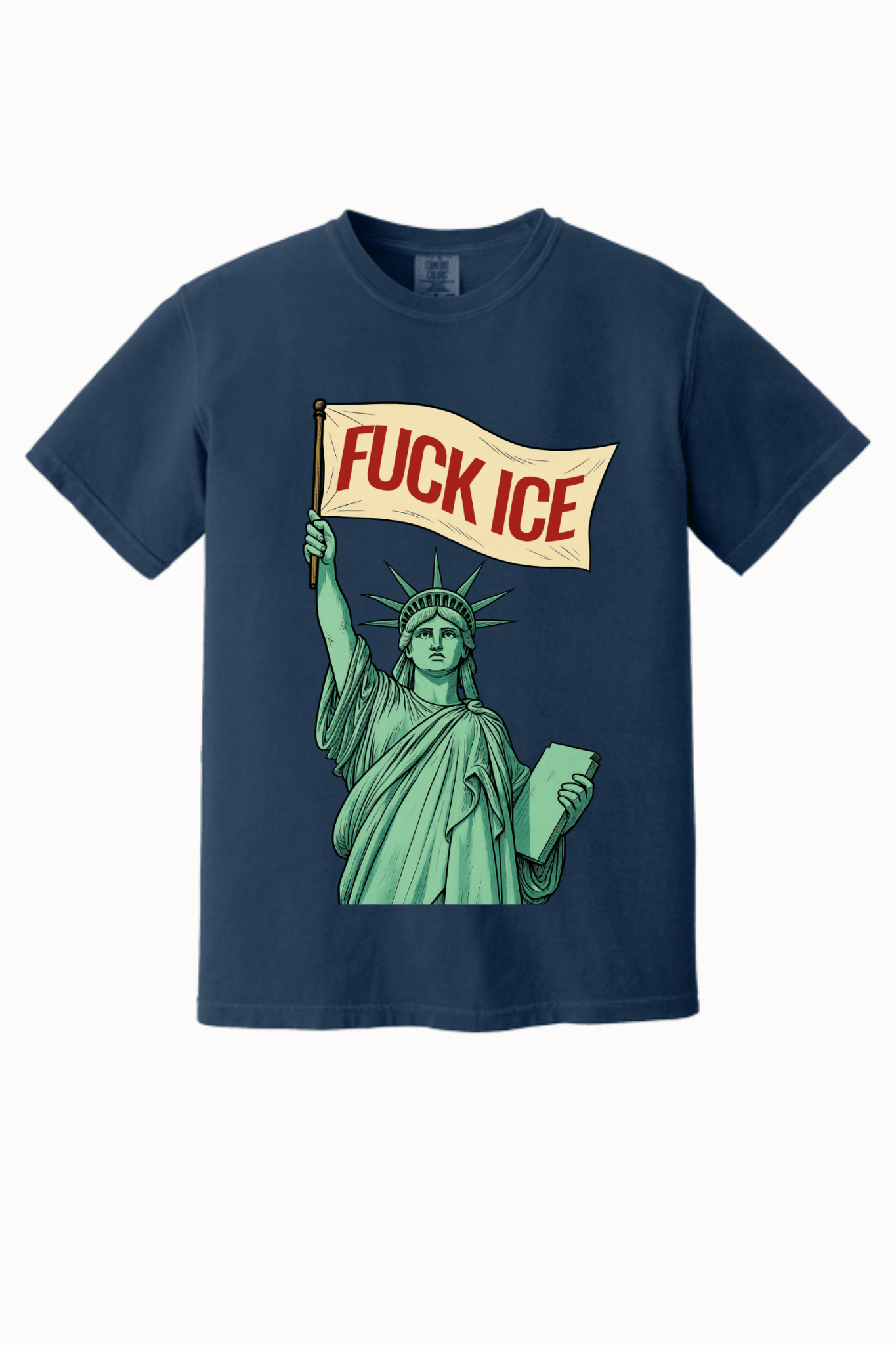 Statue of Liberty “F*ck ICE” - Hands Off United