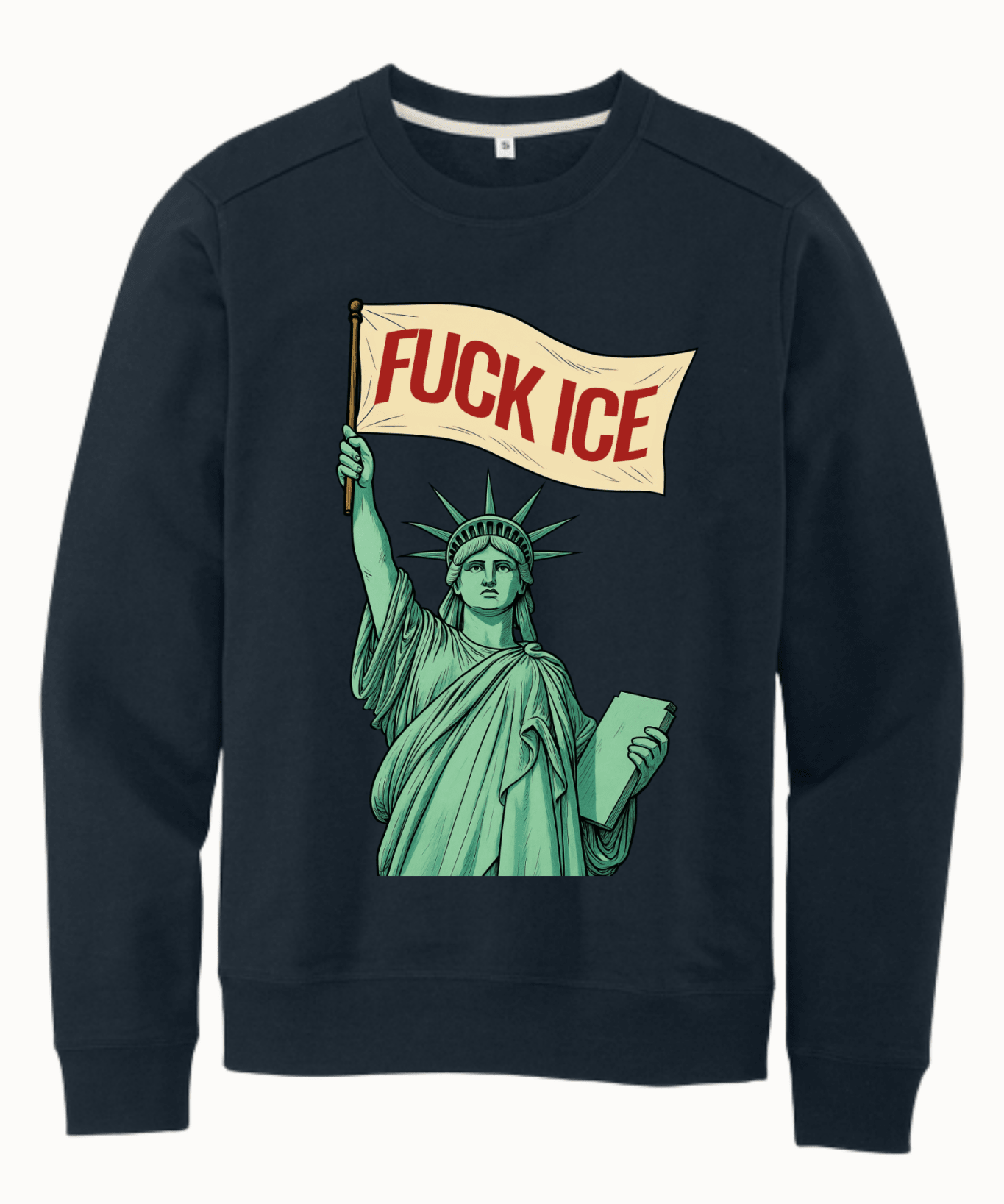 Statue of Liberty “F*ck ICE” - Hands Off United
