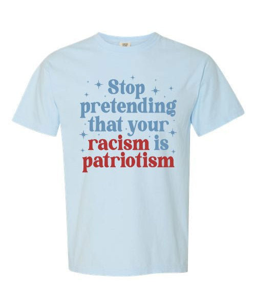 Stop Pretending that your racism is patriorism - Hands Off United