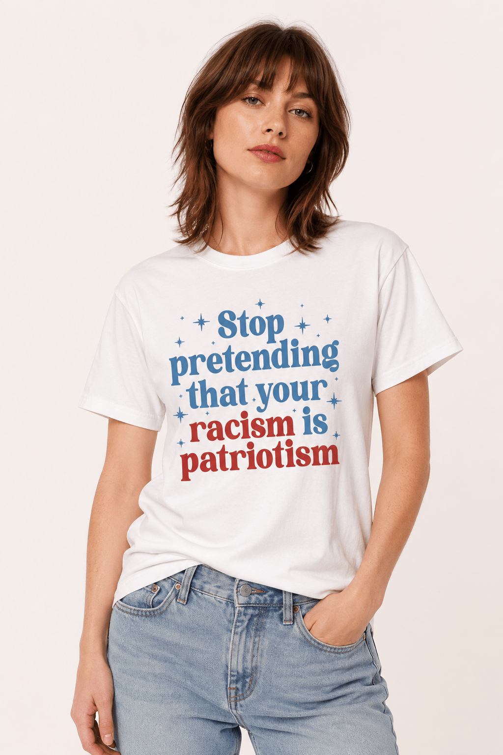 Stop Pretending that your racism is patriorism - Hands Off United