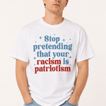 Stop Pretending that your racism is patriorism - Hands Off United