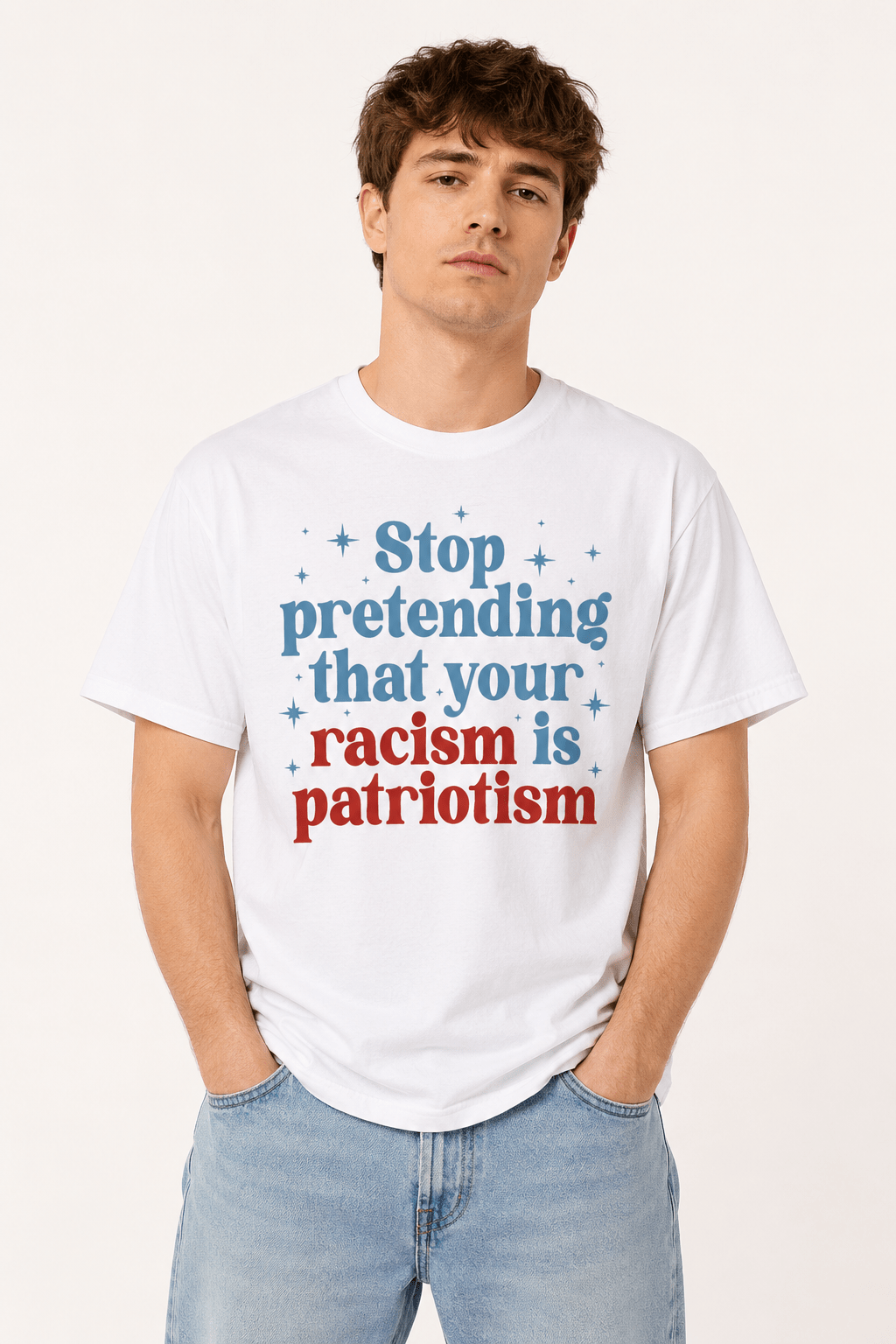 Stop Pretending that your racism is patriorism - Hands Off United