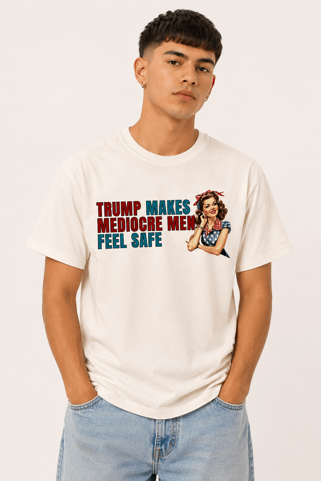 Trump Makes Mediocre Men Feel Safe - Hands Off United