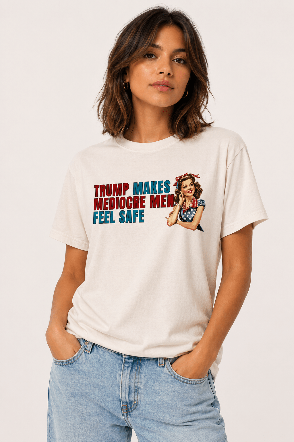 Trump Makes Mediocre Men Feel Safe - Hands Off United