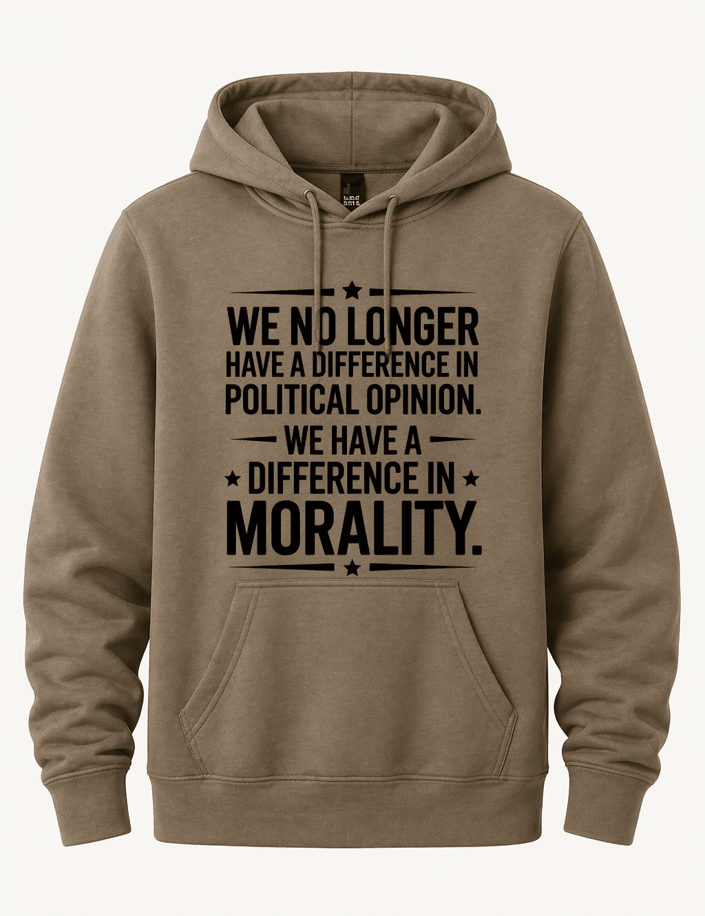 We Have Difference in Morality Shirt | Values Graphic Tee | Activist Unisex T-Shirt - Hands Off United