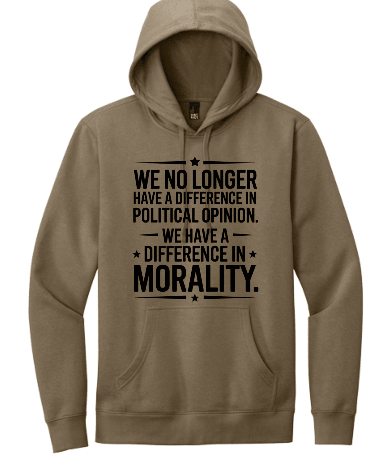 We Have Difference in Morality Shirt | Values Graphic Tee | Activist Unisex T-Shirt - Hands Off United