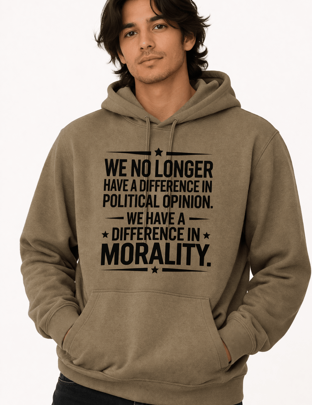 We Have Difference in Morality Shirt | Values Graphic Tee | Activist Unisex T-Shirt - Hands Off United