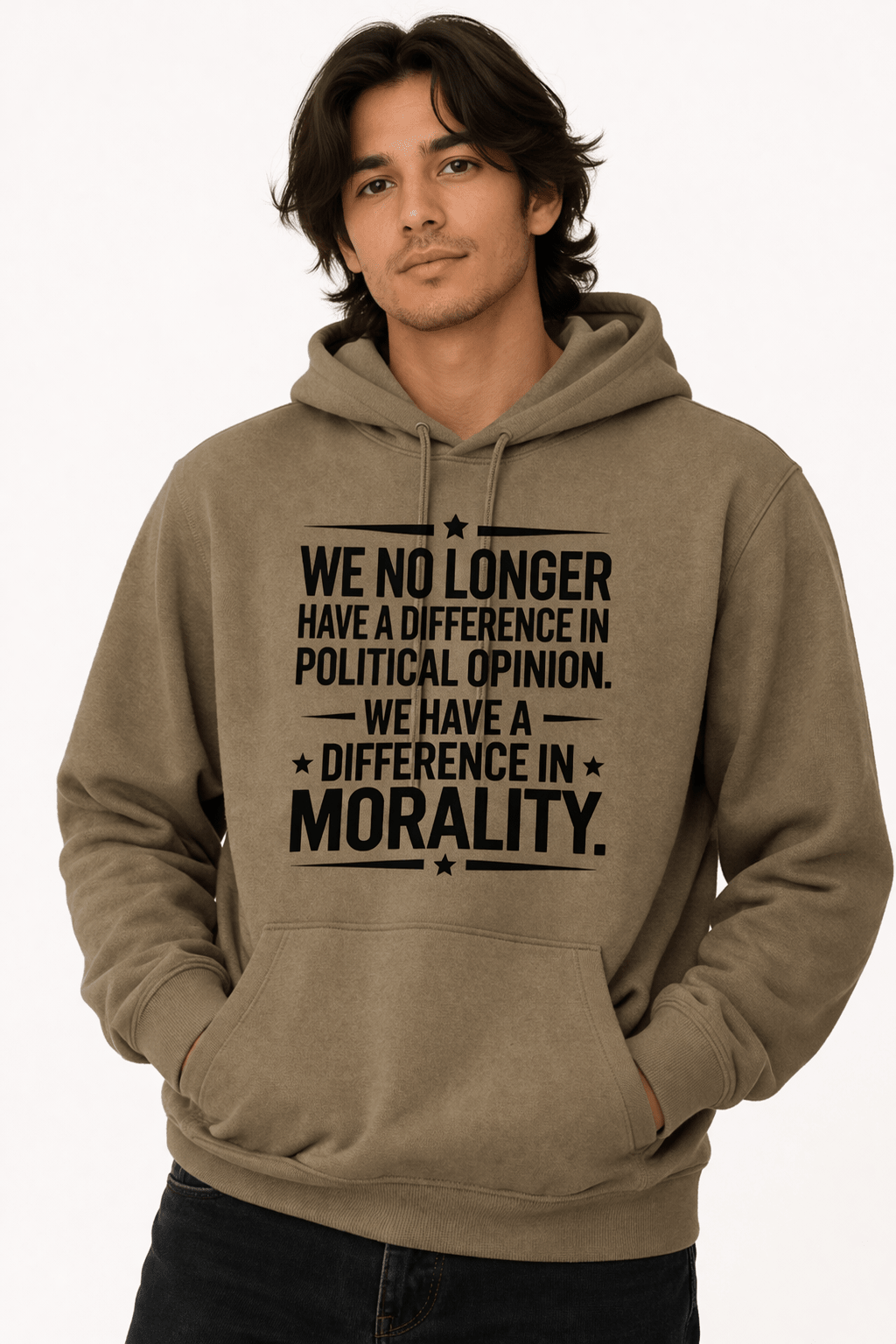We Have Difference in Morality Shirt | Values Graphic Tee | Activist Unisex T-Shirt - Hands Off United