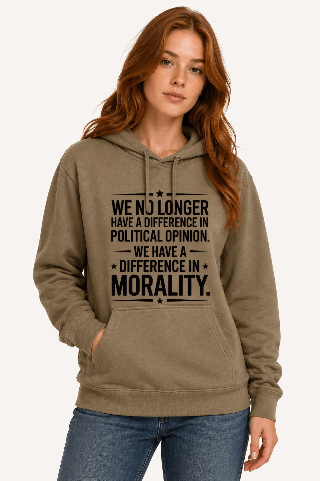 We Have Difference in Morality Shirt | Values Graphic Tee | Activist Unisex T-Shirt - Hands Off United