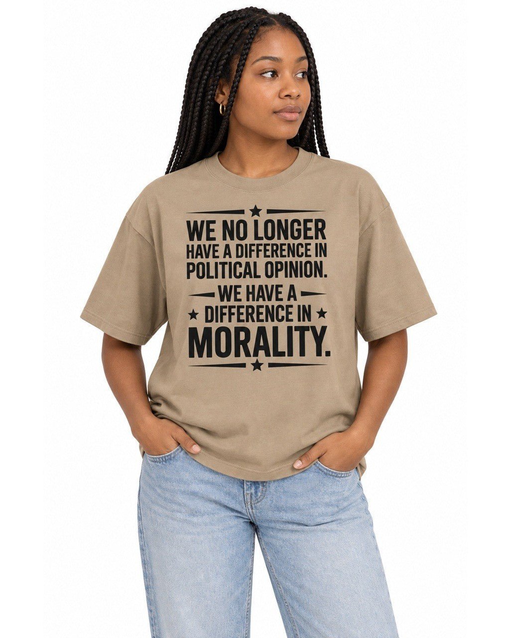 We No Longer Have A Difference In Political Opinion. We Have A Difference In Morality. - Hands Off United