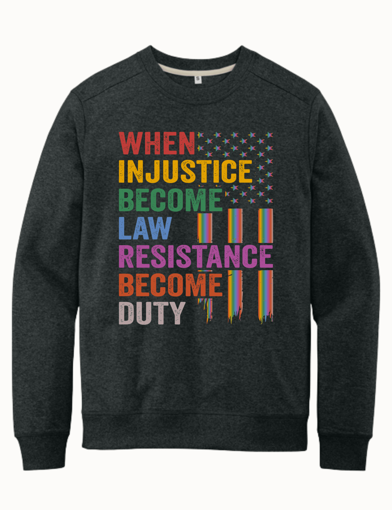 When Injustice Becomes Law Resistance Becomes Duty - Hands Off United