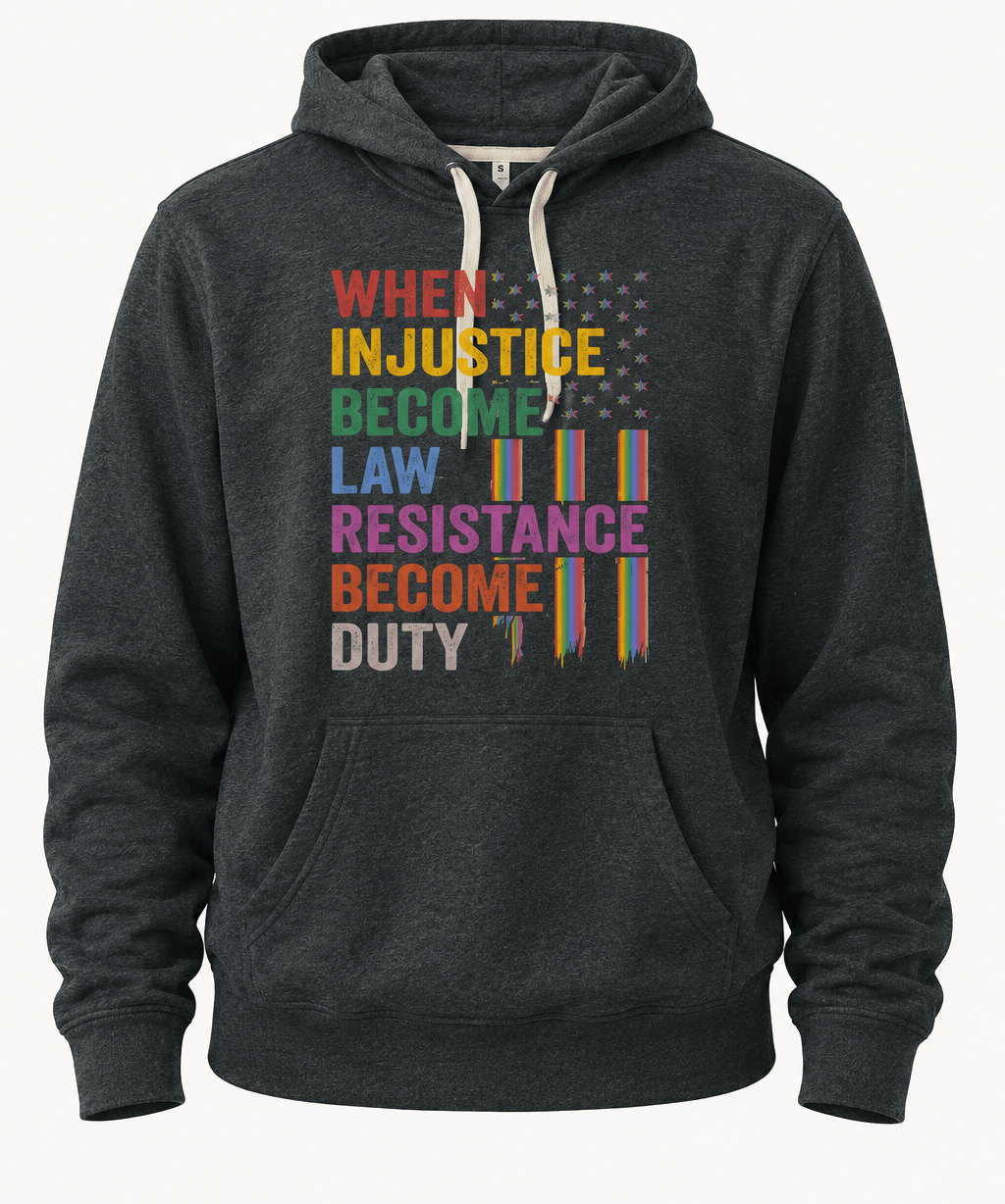 When Injustice Becomes Law Resistance Becomes Duty - Hands Off United