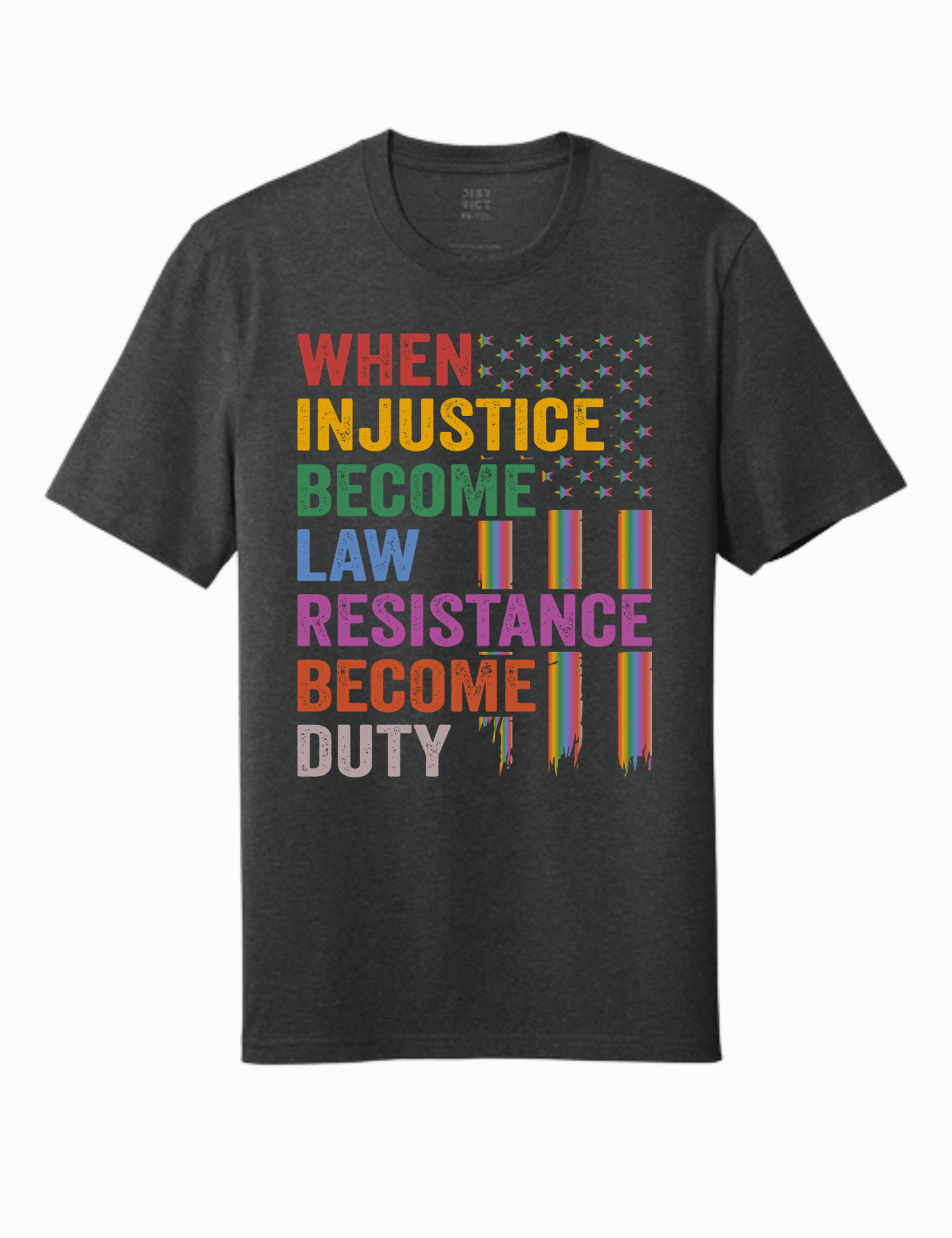 When Injustice Becomes Law Resistance Becomes Duty - Hands Off United