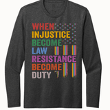When Injustice Becomes Law Resistance Becomes Duty - Hands Off United
