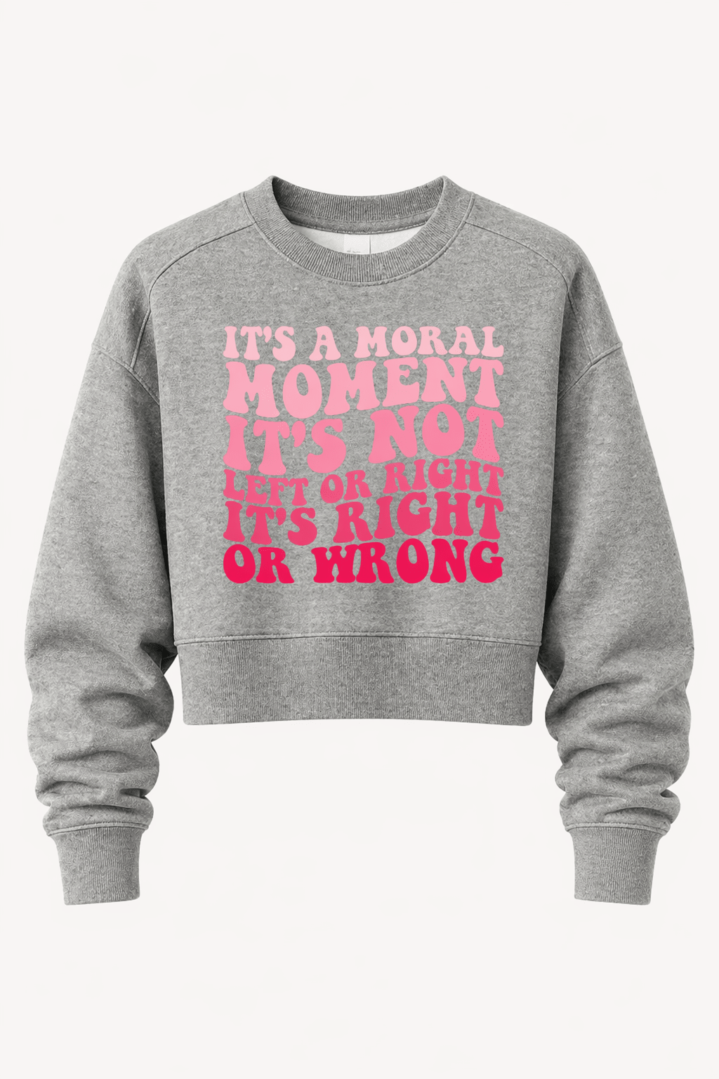 Women's It's A Moral Moment Shirt | Social Justice Graphic Tee | Activist Women's T-Shirt - Hands Off United